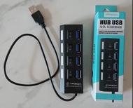 4位獨立開關 USB Hub