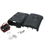 Raspberry Pi Box ABS case with Fan module for Raspberry Pi 3&Raspberry Pi 2 & Raspberry Pi model b p