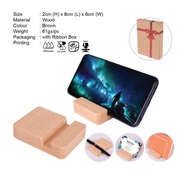 Wooden phone holder small portable phone holder lazy phone holder mobile phone holder log phone hold