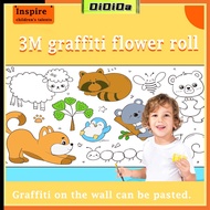 Children's Drawing Roll Coloring Paper Roll Portable DIY Graffiti Scroll Painting Sticky Early Educa