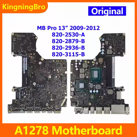 A1278 Motherboard For Macbook Pro 13" A1278 Logic Board 820-2530-A 820-2879-B 820-2936-B 820-3115-B 