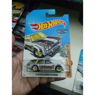 [ORIGINAL] HOT WHEELS | 71 DATSUN BLUEBIRD 510 WAGON HW SURF'S UP (ZAMAC)