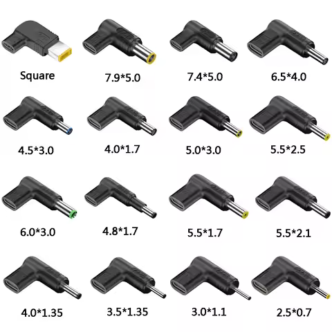 PD 65W USB 3.1 Type C to DC Jack Plug Laptop Power Charging Charger Adapter Emulator Trigger Plug Co