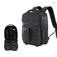 [topksg] Cwatcun D97 Photography Camera Bag Camera Backpack Waterproof Compatible with Canon///Digital SLR Camera Body/Lens/Tripod/15.6in Laptop/Water Bottle