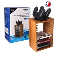 Ps4 Disc Storage Kit (Bamboo) TP4-026 - Games PS4 PS5 Disc Storage Kit