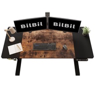 BilBil  63 inches 1.6M Electric Standing Desk Single Motor Desk  Rectangle Type Height adjustable ta