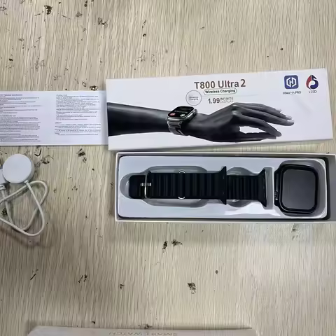 New Watch T800 Ultra2 Smart Watch 2026 Mens Womens Tracking Bluetooth Talk BT Music Wireless Chargin