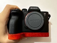 Sony A7RV A7iv 實木手柄 - 紅梨花色