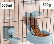 Pet Food Bowl Can Hang Stationary Dog for Cat Cage Feeder Bowls Dogs Hanging Bowls Puppy Rabbit Kitten Feeder