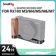 SmallRig RX100 M7 LShaped Wooden Grip for  RX100 III / IV / VVA / VI / VII Rx100 M6 Vlog Rig For Cam