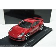 1: 43 Minichamps Porsche 911 Turbo S 992 2020 Red ※