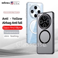 8 Pro X8 Pro Find X8 Find X8 Pro Oppo Find X8 Pro Anti-Scratch Transparent Frosted Magnetic Phone Ca