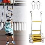 Ladders,Fire Escape Ladder Home High-Rise Escape Durable Polyester Rope Ladder/Emergency Evacuation