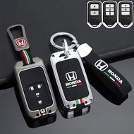 honda Car Key Cover For Honda Civic CRV BRV City Accord 2014 to 2020 2024 alloy Key Case Keyless hon