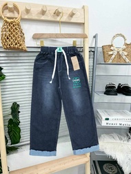 Quần jean ống suông Sz 30_32kg chất mềm co giãn mạnh