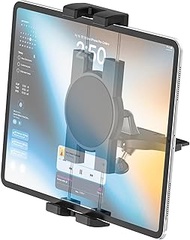 CD Slot Car Tablet Mount, Full Rotation CD Player Car Tablet & Phone Holder for iPad Pro 9.7, 11, 12