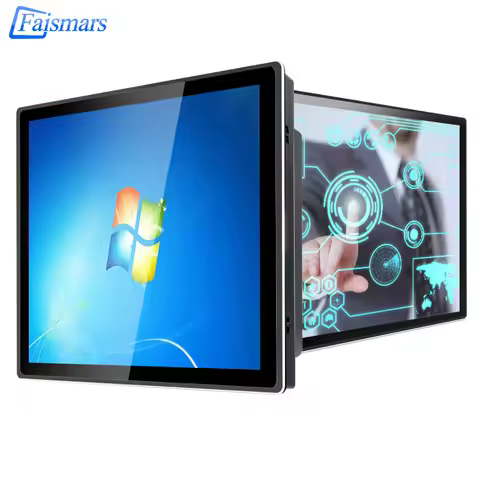 15.6 inch J1900 i3 i5 i7 Industrial Touch Panel PC Capacitive touchscreen Win10 All In One Desktop M