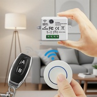 Smart Switch Mini 433MHz RF Wireless Switch DIY Retrofit Module for Lamp Smart Lighting