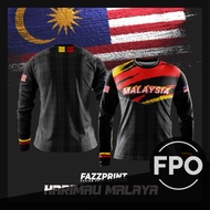 TSHIRT FPO [ITEM READY] FAZZ  HM05 - HARIMAU MALAYA TEAM MALAYSIA RED JERSEY