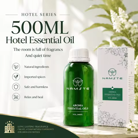 NAMSTE 500ML Hotel Essential Oil Inspired Aromatherapy Scent Diffuser Oil Scent Perfumes Essential O
