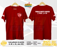 Kaos 119 PSC PUBLIC SAFETY CANTER PERUSAHAAN Bisa Custom - HSHCloth