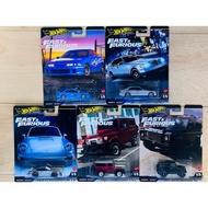 Hobby Store Hot Wheels Premium Fast and Furious ( Acura Integra - Mercedes - Porsche - Land Cruiser 