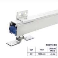 SLIDING RAIL DEKKSON SR 8701 D3 1.8M NA ALUMINUM SLIDING RAIL 180CM DEKSON