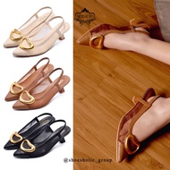 Sandal Heels TALI SlingBack Heel 5cm ImportedWanita HJ9055 [3 colors]