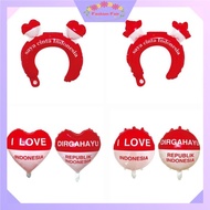 Fashion Fair - 6333 Indonesian Independence Balloon / Indonesian Dirgahayu Balloon / RI HUT Balloon 