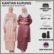 YouWearModesty Kantan Baju kurung moden plus size kebarung plus size 5XL