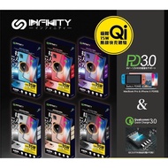 Infinity PB-Qi12 12000mAh Powerbank Wireless With USB 3.1 PD3.0 9V 2A 15W Fast Charging Qualcomm 3.0 MacBook Nintendo Switch