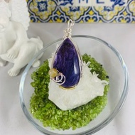恆星 紫龍晶項鍊 裸石一樣紫龍晶不同於照片那顆
