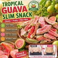 [Sweet Tangy Flavor] Seedless Red Guava Dried Fruit, Natural Air-Dried Guava Preserves, Sweet & Tang