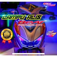 Lampu Led Alis Drl Honda Beat Terbaru LAMPU ALIS DRL PLUS MATA LED DEVIL EYES ALL NEW BEAT & BEAT ST