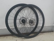 打包價：鋁輪組2對 ，700C 正常操作