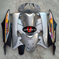 ชุดสี เฟรม Honda wave 100s เวฟ 100 s wave ubox รุ่นมีกล่องใต้เบาะ รถปี 2005 ครบคัน 10 ชิ้น สีบอร์นท้