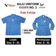 Kadet Sekolah Pertahanan Awam (KASPA/KPA) Uniform No. 3 utk Sek Men & Pemimpin/Cikgu