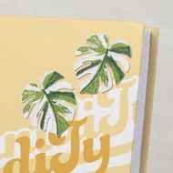 白斑龜背芋 / 刺繡貼紙