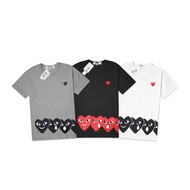 CDG Play Emoticon Hearts T-Shirt