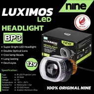 PROJIE BILED ORIGINAL LUXIMOS LED BP3 CRYSTAL MATRIX 3 INCH DEVIL SHROUD RGB PLUS KIPAS ASLI NINE