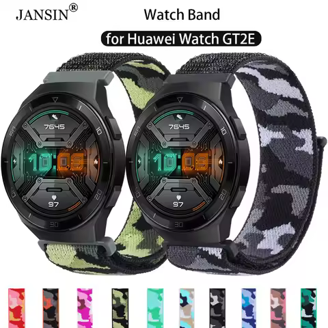 Nylon Watchband For Huawei Watch GT2E Smartwatch Band Runner for Huawei GT 2E Bracelets Strap Correa