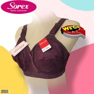 SM386 Sorex Classic Adult Women's Bra 100% Nylon Material D Cup Size 36 - 46 Three Hooks