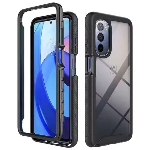 Fit Moto G Stylus 2022 4G Shockproof Clear PC Case TPU Bumper Rugged Defender Cover For Moto G Stylu