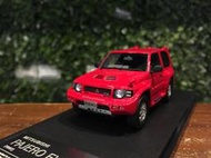 1/43 Hi-Story Mitsubishi Pajero EVO 1997 Red HS458RE【MGM】