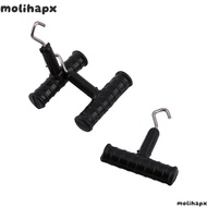MOLIH 10 Pcs Fishing Baiting Rig Tool, ABS T Shape Handle Hook Fishing Baiting Rig Tool, Durable Sta