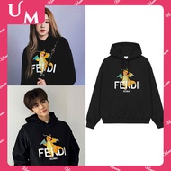 GIDLE Yuqi Cotton Hoodie Plus Size NCT DREAM JAEMIN Print Couple Sweatshirt Fashion Trend Casual Pullover Harajuku Spring and Autumn Student Loose Versatile Streetwear Top