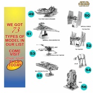 ( STAR WARS ) 3D METAL PUZZLE MODEL FOR HOBBIES, EDUCATION AND COLLECTION ITEM