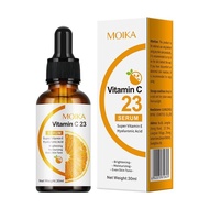 Vitamin C Glow Serum with Hyaluronic Acid and Vitamin E for Face - Brightening, Hydrating and Moistu