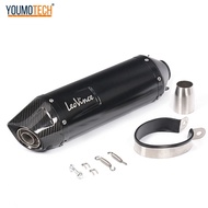 51 มม. ท่อไอเสียรถจักรยานยนต์ท่อดัดแปลงท่อท้ายพร้อมถอด DB Killer LeoVince Universal สำหรับ Honda CBR