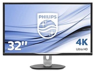 PHILIPS 4K 32 Inch LCD monitor with Ultra Wide-Color with HDMIDPVGA/Adjustable Monitor Like New/3 Mo